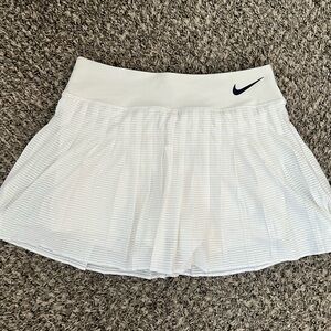 Nike white tennis skirt